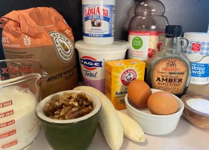 Ingredients for (non-vegan) version of this recipe