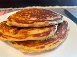 Banana Walnut Pancakes